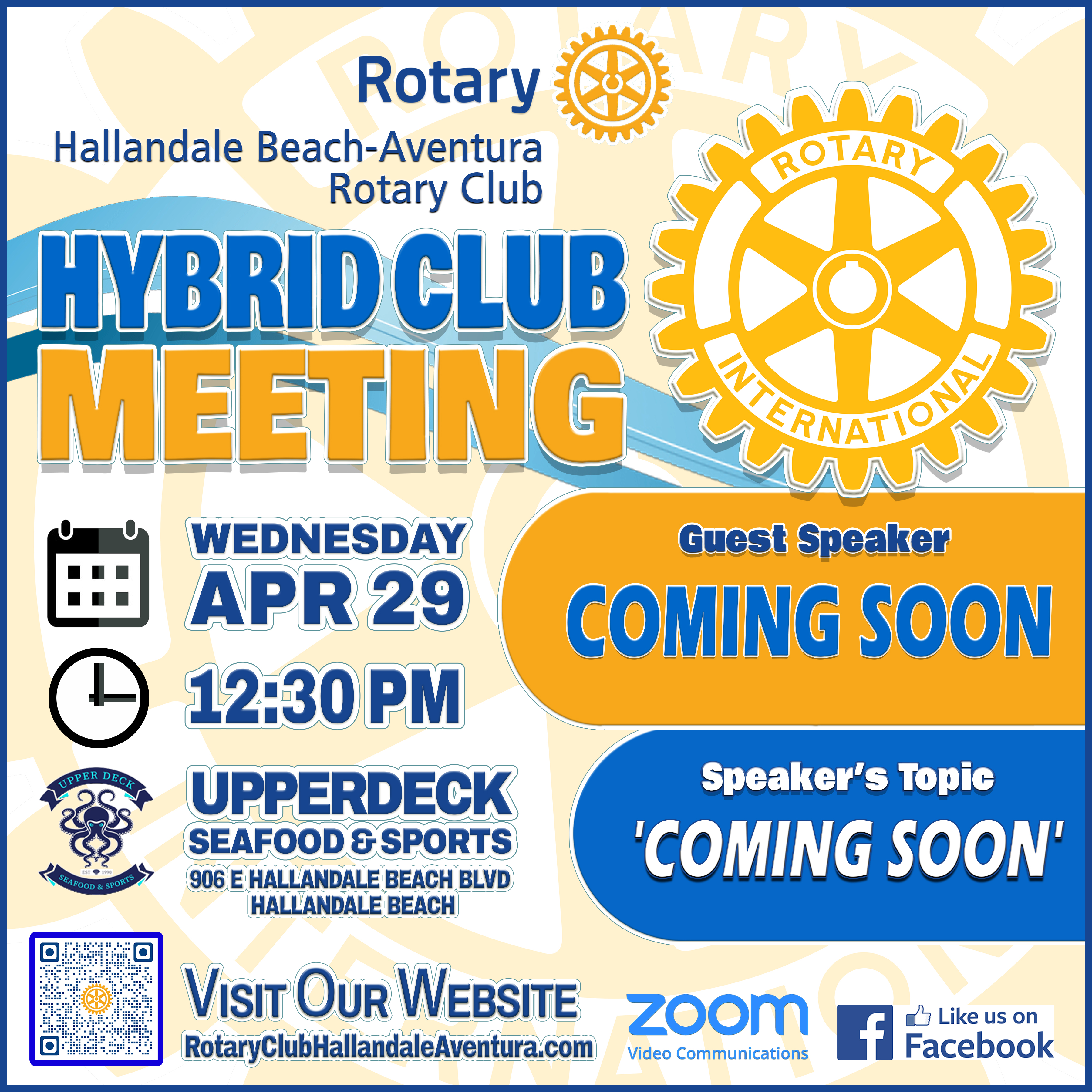 Hybrid Club Meeting: Wed., Apr 29th @ 12:30 pm